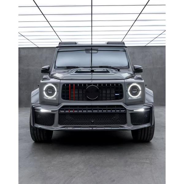 W464 G500 G63 Mercedes Body Kit G800 Style Car Front Bumper Spoiler Wheel Arches