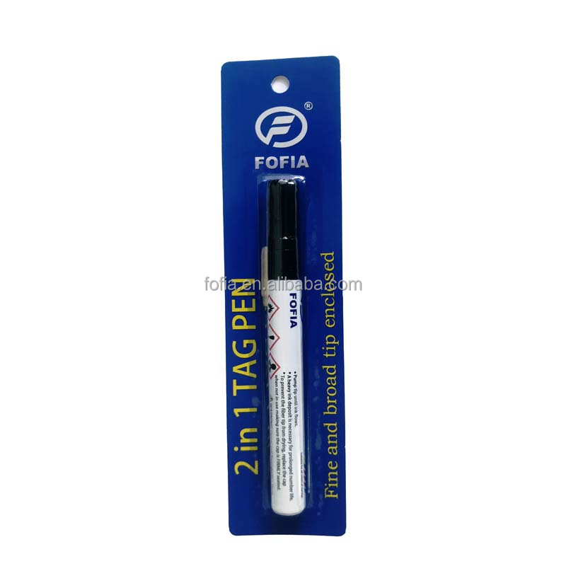 New Plastic Livestock Cattle Sheep Pig Cow Goat Identification Marker Waterproof Animal Ear Tag Mark Pen Black Ink