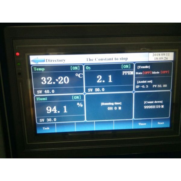 Ozone Aging Test Chamber Rubber Plastic Wire Ozone Resistance Tester Accelerated Aging Testing Machine