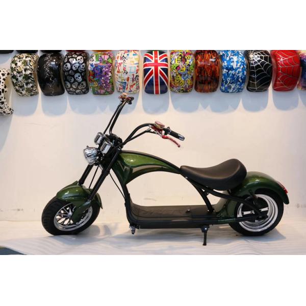 Big Wheel Citycoco Electric Scooter Black Off Road 2000w Shock Absorber