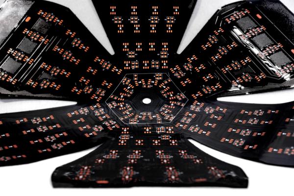 Hair growth cap FPCB  Infrared lamp bead physiotherapy FPCB Premium Quality Circuit Board For Hair Growth Caps Optimized For International Markets  GB/T13485