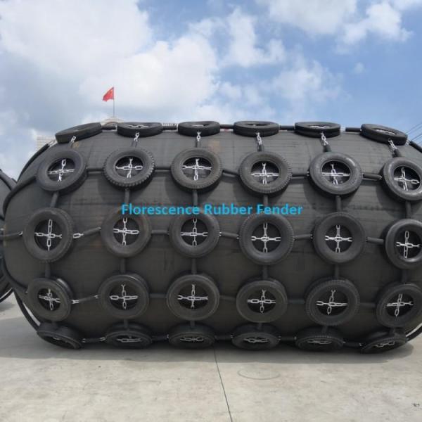 Ship To Quay Yokohama Pneumatic Rubber Boat Dock Fender With Aircraft Tyre