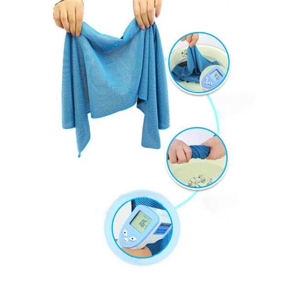 Quick Dry Sport Towels Instant Ice Cooling Towels Microfiber Cooling Towels With Logo Custom For Sports