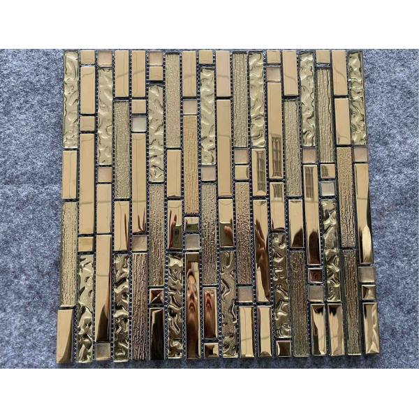 Мозаичная плитка из роскошного стекла 8 мм 300x300 мм для бассейнов