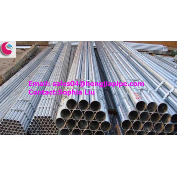 galvanized round pipe