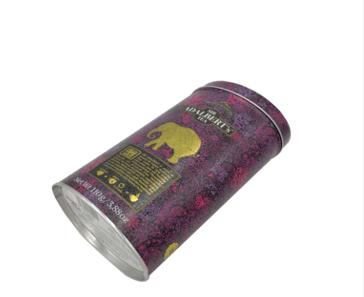 La galleta Tin Boxes 4 del OEM colorea las latas decorativas del almacenamiento con las tapas