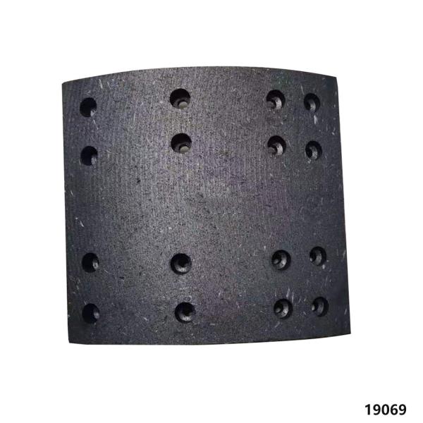 Truck Spare Parts Brake Lining Non Asbestos For DAF WVA 19069