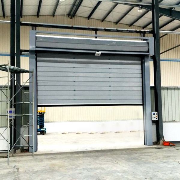 Industrial High Speed Roll Up Doors , Heavy Duty High Speed Spiral Door