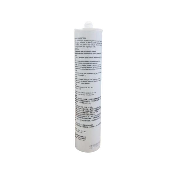 Water Resistance Gap Filling Silicone Sealant , Silicone Glass Glue Customized Color