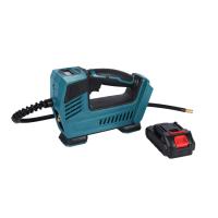 Compresseur d'air de voiture à jauge numérique avec batterie et lumière LED pour gonflement des pneus de voiture