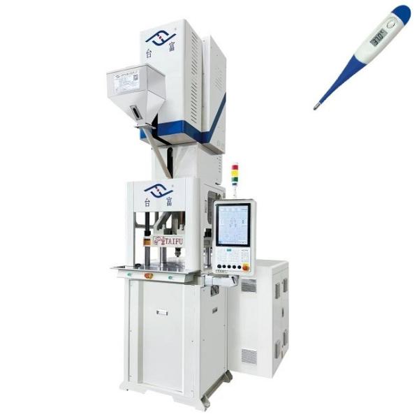 Plastic Thermometer Case Making Machine Vertical Oil Electric Hybrid Plastic Injection Molding Machine