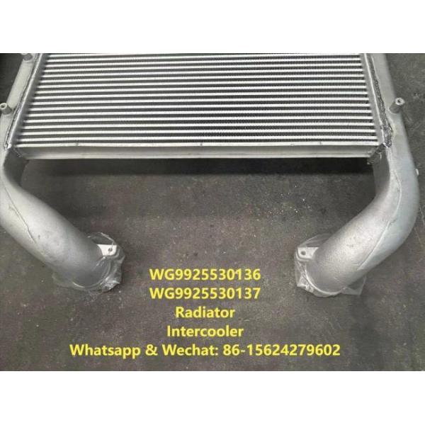 Радиатор 712W06100-0005 HOWO Части для грузовиков Интеркулер WG9925530136 WG9925530137 Водяной бак