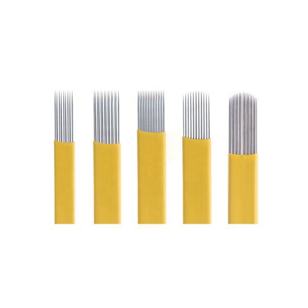 брови строки 0.25mm игла лезвий макияжа двойной плоской постоянная