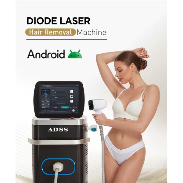 Beinjing Adss Vertical Four Wavelengths 940/755/1060/808nm Diode Laser Hair Removal Machine Diode Laser Hair Removal