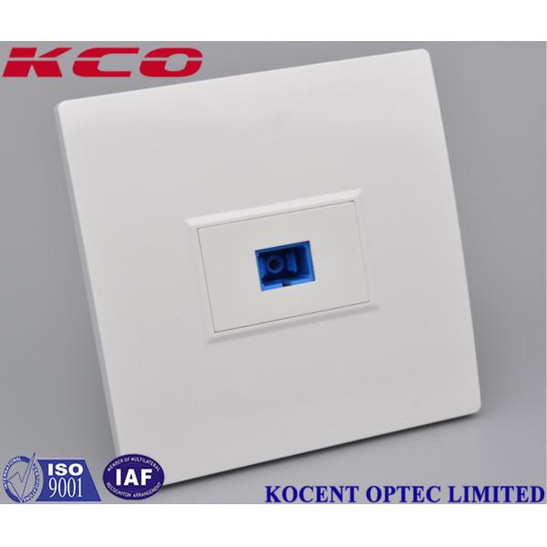 Лицевая плита гнезда дома облегченного пользователя СК/УПК терминальной коробки оптического волокна симплексная