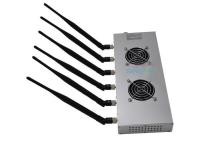 Wifi Bluetooth Interruptor de teléfonos celulares de alta potencia 12w 6 bandas para biblioteca