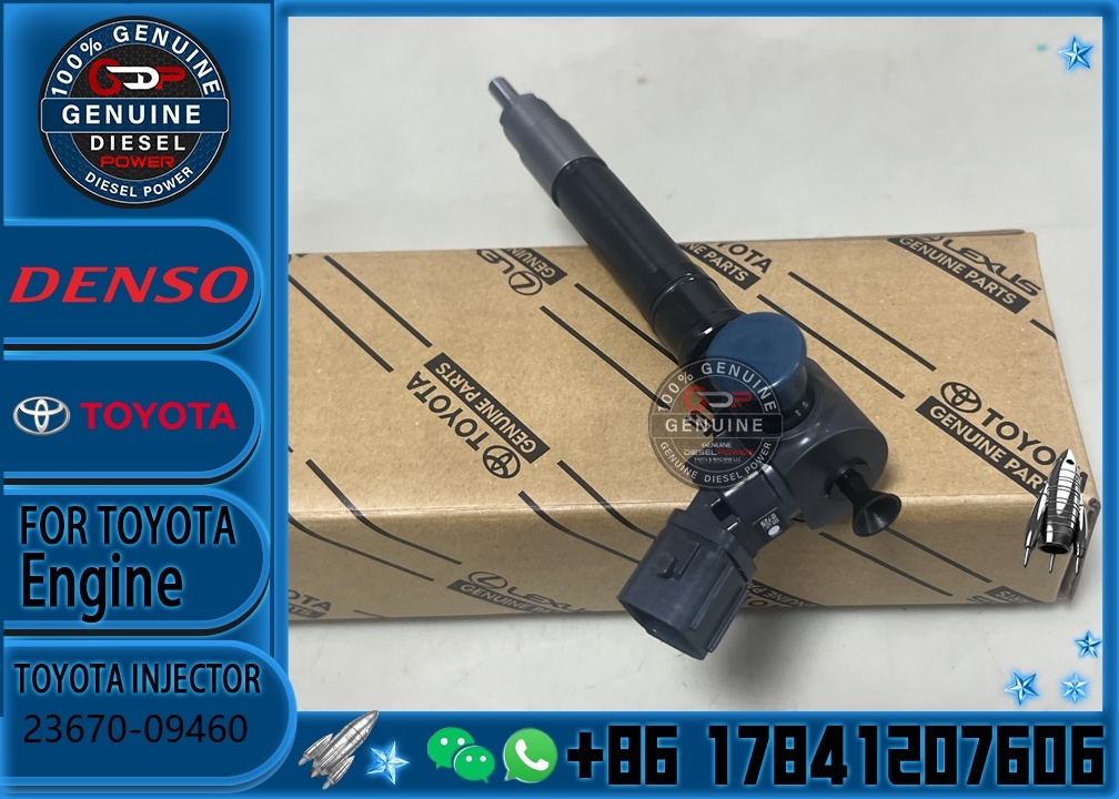 295700-0560 Diesel Fuel Injector 23670-09430 23670-19015 23670-0E020 for Toyota 1GD 2GD 2 Pins Injection Valve 23670-11020
