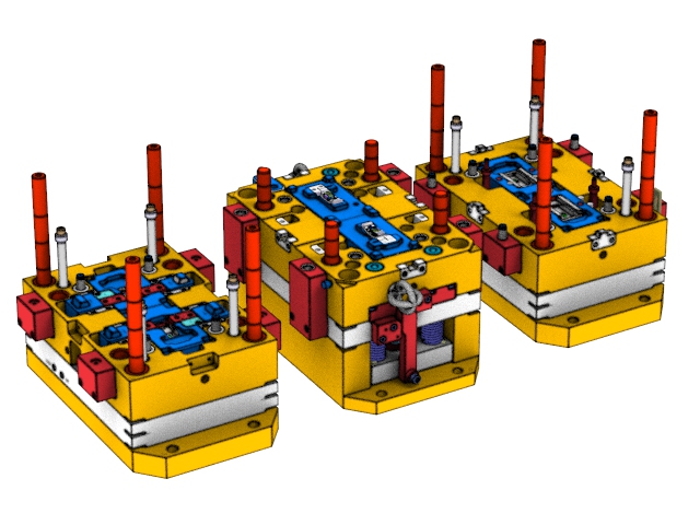 OEM / ODM: Двойная инжекционная формование и наушники нижний корпус 1x2 No:23306 & 23307-B