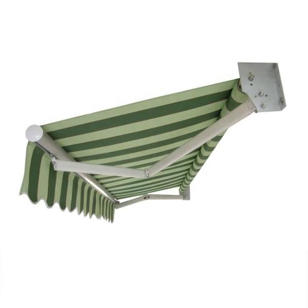 Convenient Balcony Rain Canopy Awning with Electric Operation and Oxford Sail Material