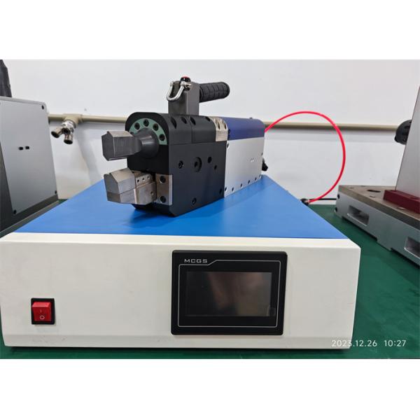 Ультразвуковое оборудование для уплотнения медных труб 20 кГц Медные алюминиевые трубы уплотнительная и режущая машина