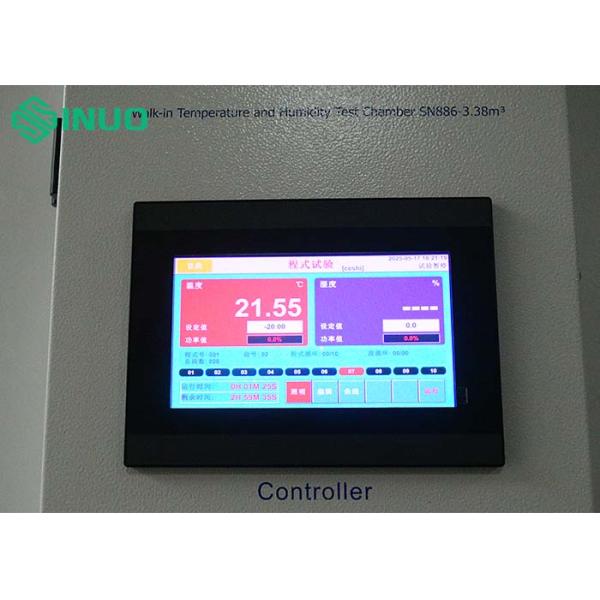 IEC 60068-2-78 Walk-in Temperature and Humidity Test Chamber 3.38m³ Temp. -40~+100℃