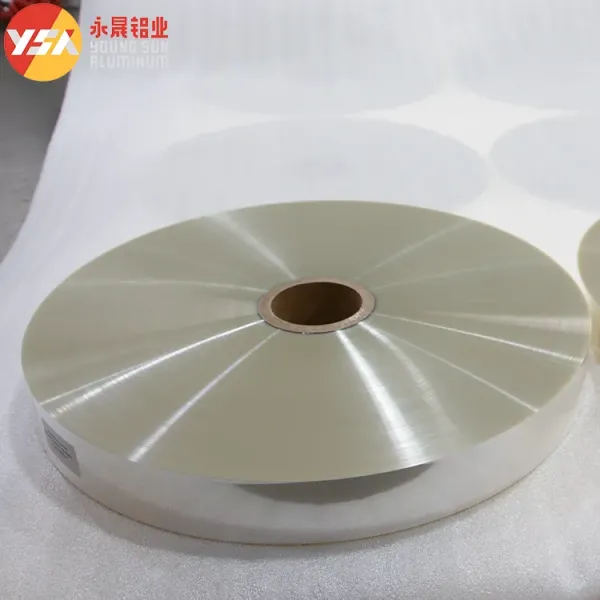 PET Poly Laminated Aluminum Foil 100mm Thickness Polyester Air Duct Film