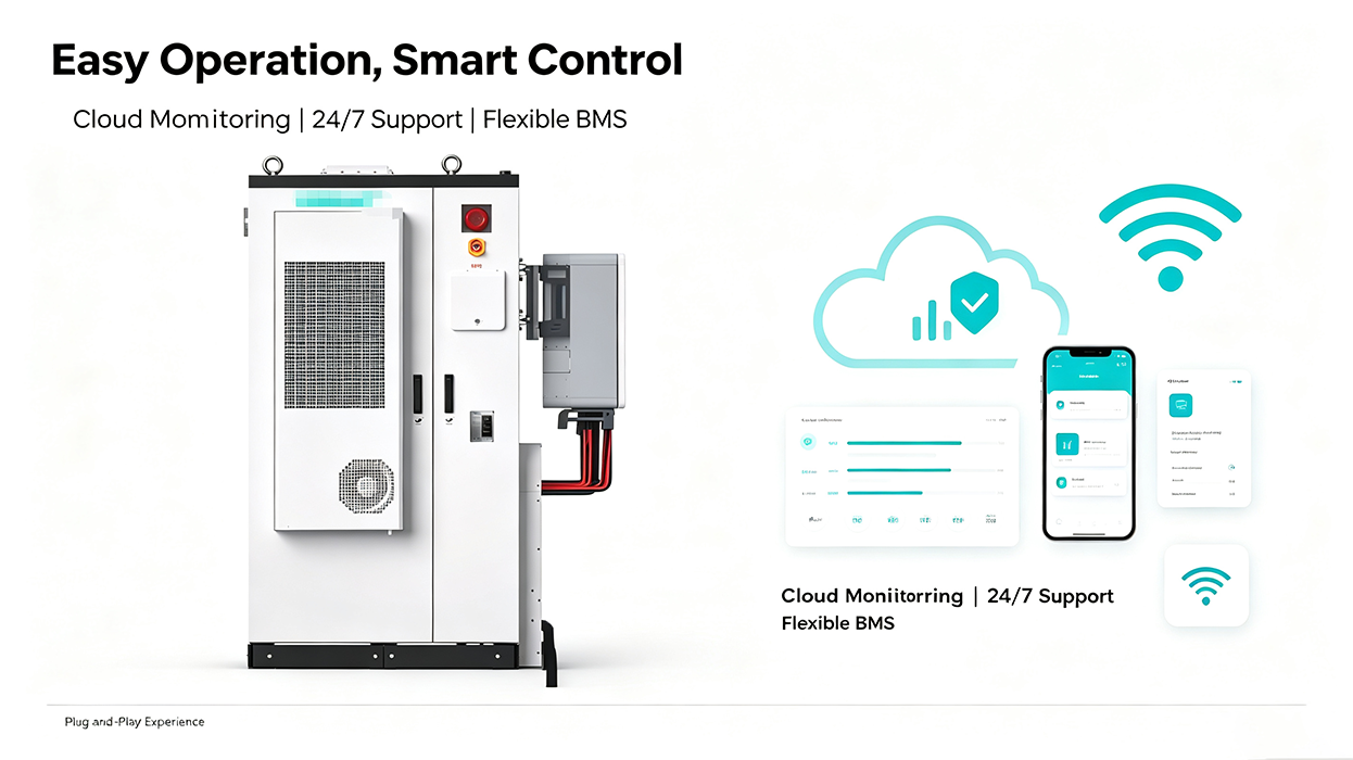 KAC50DP2 Hybrid Inverter + BC107DE2 107.52kWh Battery All-in-One Industrial Energy Storage System