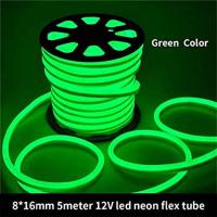 Verde ningún corte de neón llevado 816m m frágil de Flex Tube Silica Gel los 2.5cm