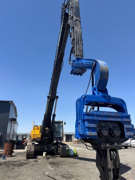 12 M Longueur maximale de pile Lecteur de pile photovoltaïque pour excavatrice lourde 33-40 tonnes