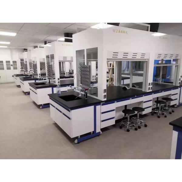 CE Certified Chemical Accessories for Schools Ducted Steel/PP Laboratory Fume Hood
