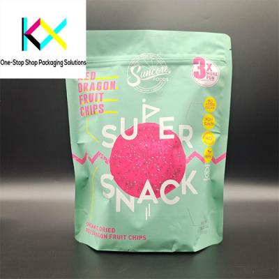 Customized Rotogravure Printed Bags Quad Seal Pouches VMPET Material