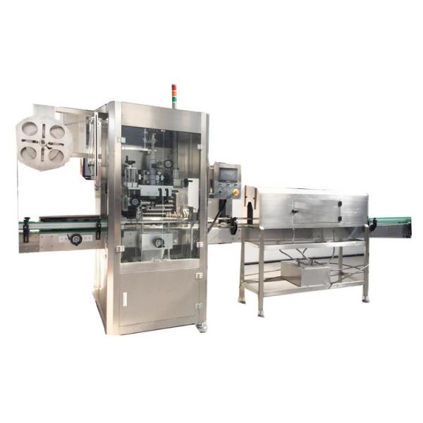 Машина для прикрепления этикеток рукава сокращения PVC бутылки любимца для напит