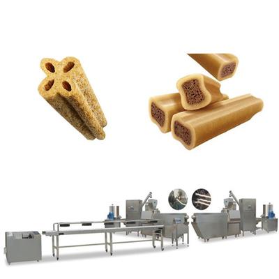 La machine faite sur commande de festin d'animal familier a expulsé chien mâchant le traitement des denrées alimentaires des produits alimentaires
