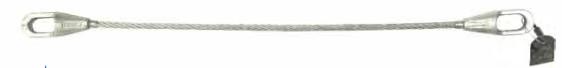 EN 13411-4  Closed Type Wire Rope Sling Assembly With Spelter Socket