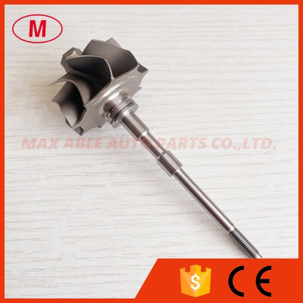 GT18 704580-0001/704580-0016 39.75/44.30mm 9 blades turbocharger turbo wheel/ turbine Shaf