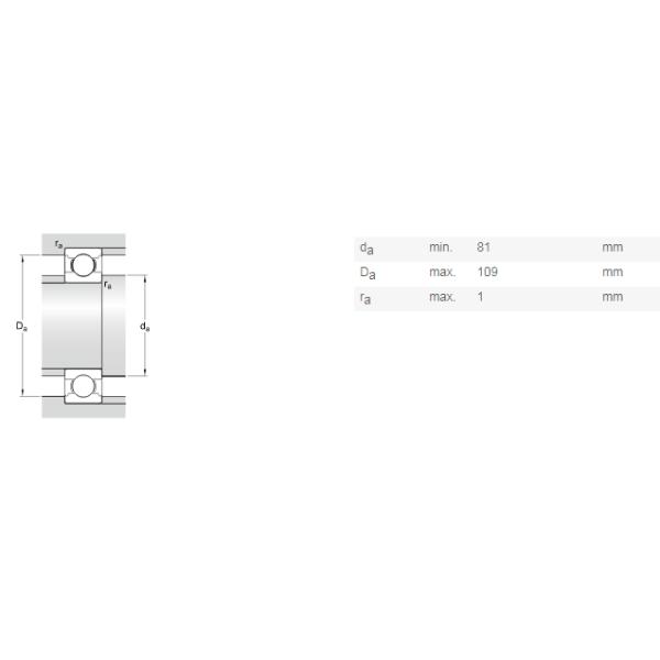 Chrome Steel Single Row Deep Groove Ball Bearing Koyo Ntn Nsk Nachi 6015 75x115x20