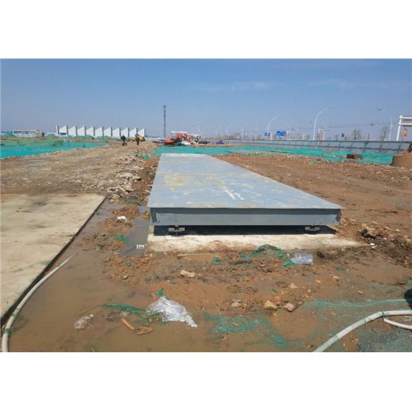 Electronic Weighbridge / Steel Deck Weighbridge 6mm Thick Strong U Shaped Structure