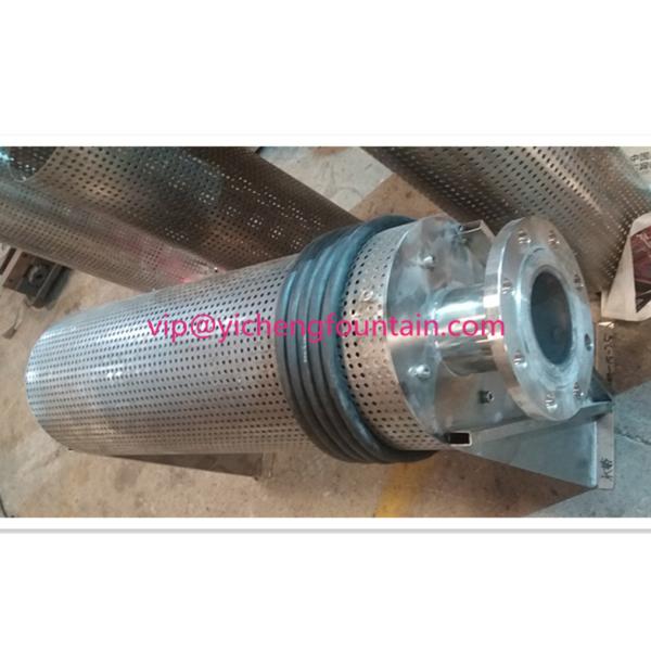 Stainless Steel Submerge / Submersible Fountain Pumps Shell For Protecting Inside Motor Any Sizes