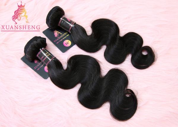 Raw Unprocessed Body Wave Virgin Hair / 9A Malaysian Hair 12-30 Length