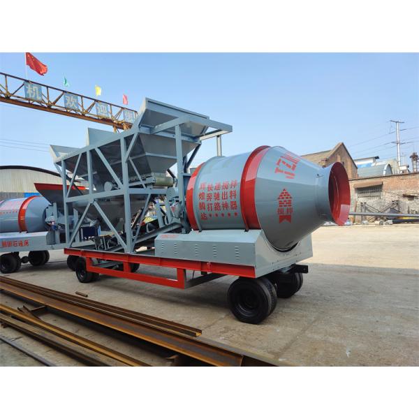 JZM1000 Mobile Two Bin Rapid Concrete Mixing Machine Integrated Safety