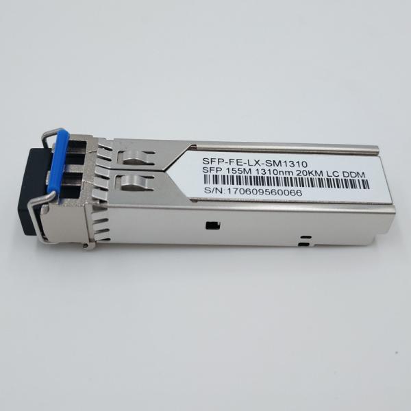Single Mode Fiber Module / 10g Single Mode Sfp RX1550nm 40KM LC DWDM DDM