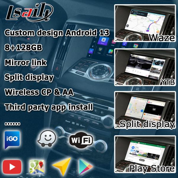 Nissan Maxima A35 Android 13 carplay Android авто мультимедийный видеоинтерфейс