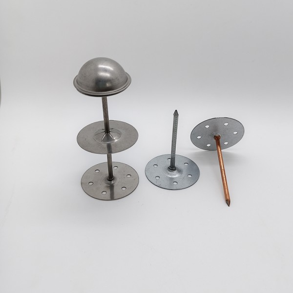 Factory Direct Self-Adhesive Insulation Hanger Pins with Smooth Shank Perforated Steel Insulation Welding Pins-Free Samples