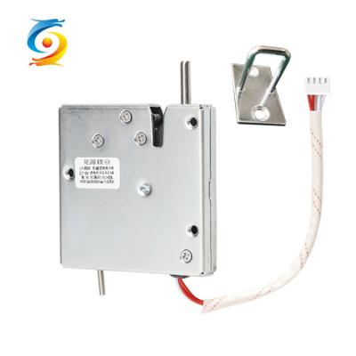 Silver Solenoid Electric Cabinet Locks Shockproof And Anti Rust
