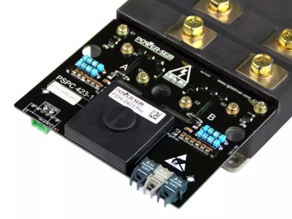 13 mm Unit  six  IGBT parallel application adapter plate, a layer of PCB to solve  three..