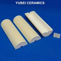 Meio-tubos cerâmicos de alumina de alta densidade 99% Al2O3 para ambientes adversos