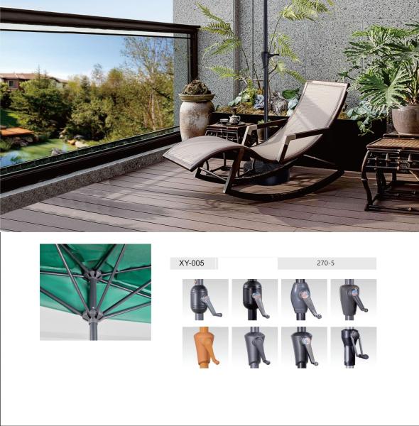 XY-005 Luxo Sombrinha Quintal Banana guarda-chuva jardim para fora guarda-chuva de proteção solar pátio móveis para fora guarda-chuvas
