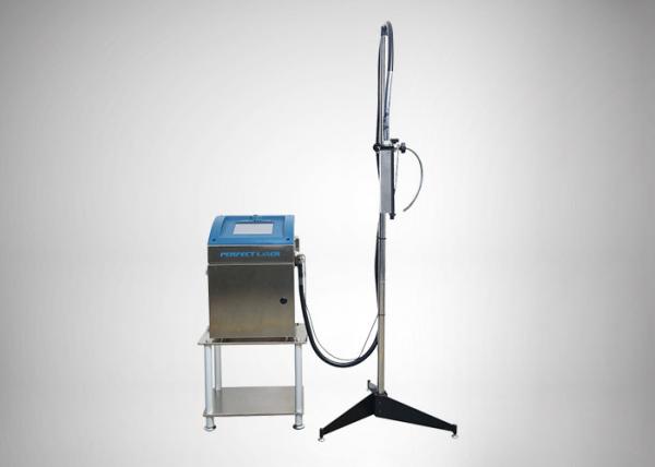 Impressora de tinta contínua com bico 2 m/S limpeza automática para vidro de metal