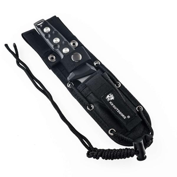 G10 Machete Hunting Knife 9.5in Shell Survival Knife 3.5mm Blade