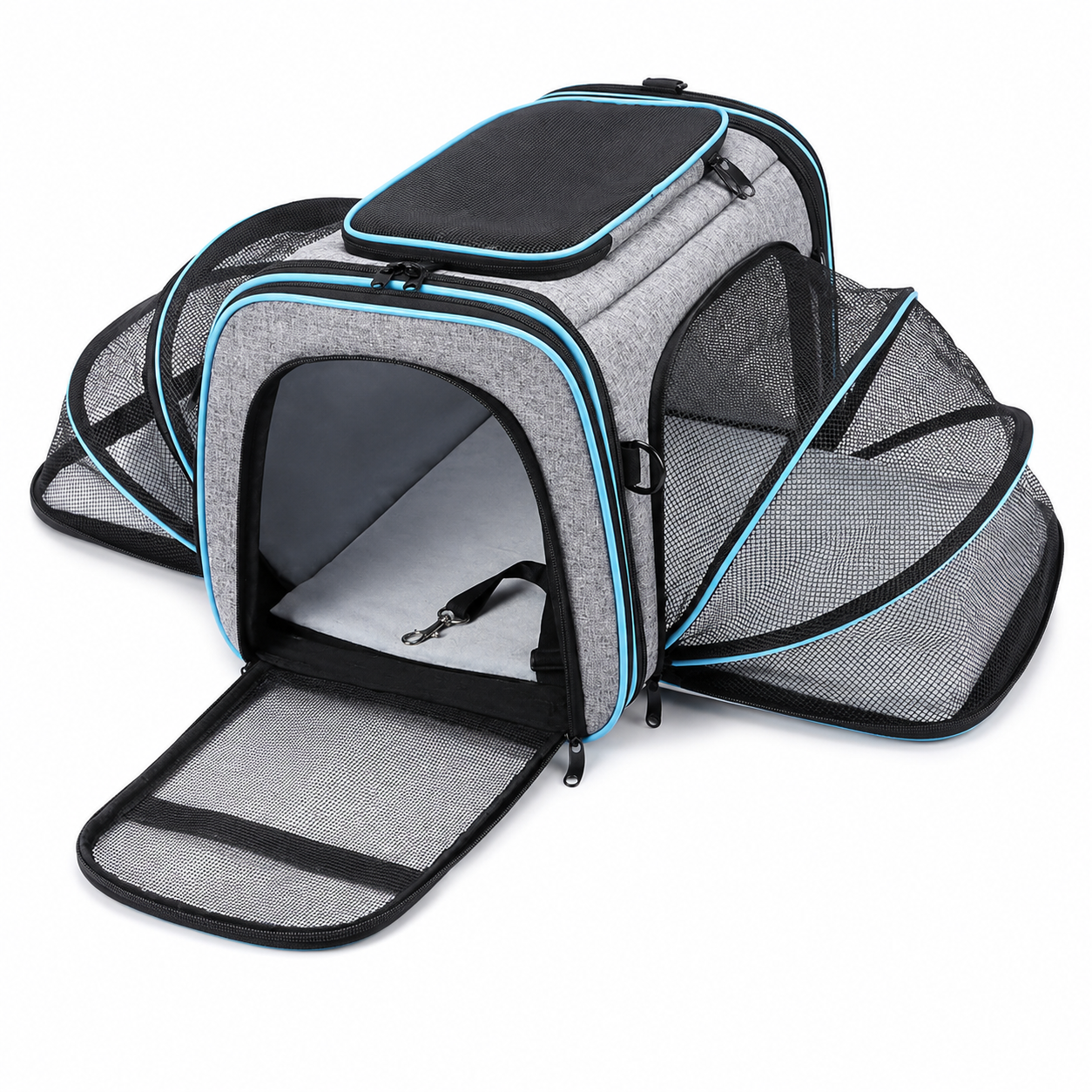 Airline Approved Expandable Pet Carrier | Soft Travel Carrier for Cats & Small Dogs